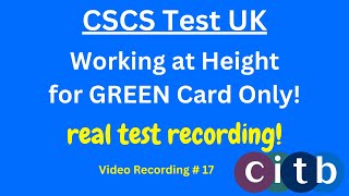 CSCS Card UK  CSCS Test 2024  CSCS Test for Green Card  cscscard  14 electrical safetyfirst [upl. by Ettenot868]