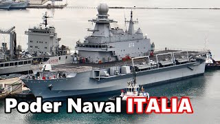 Top 9 Buques de Guerra más Poderosos de ITALIA [upl. by Nahtahoj]