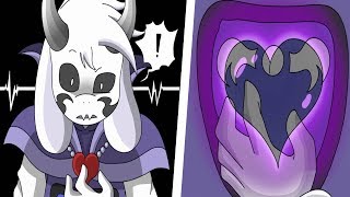 Asriels soul gets TURBOCHARGED  Snowfall Part 3 Undertale Comic Dub [upl. by Dorine]