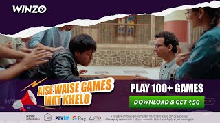 WinZO Canteen Ad  WinZO App Download Karo Khelo Karodo Inaam Lelo [upl. by Okiman]