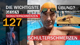 SCHULTERSCHMERZEN diese ÜBUNG HILFT  SCHNELLER SCHWIMMEN No 127 [upl. by Ahseym]