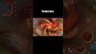 Yin hard carry gameplayyin yinmobilelegends yinbestbuild mobilelegends mlbb shorts yinmontage [upl. by Ojok]