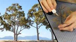 Terrific Trees using Woodland Scenics Armatures It is possible – Model Scenery Tutorial [upl. by Ardnuhsor]