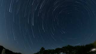 Missouri Star Trails Aug 15 nightsky stars startrails [upl. by Klemperer790]