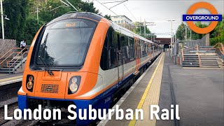 🇬🇧 London Overground  Suburban Rail Compilation [upl. by Iatnohs]