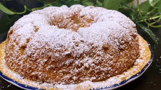 How to make Super moist Apple Cake  Quick and Easy recipe [upl. by Reteip]