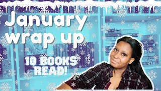 January reading wrap up ❄️ 10 books read Omegaverse fantasy romance amp single mom [upl. by Eceinwahs]