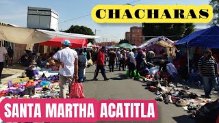 CHACHAREANDO EN EL TIANGUIS DE SANTA MARTHA ACATITLA EL SALADO [upl. by Rees535]