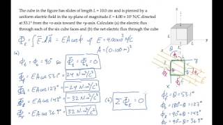 EampM Electric Flux Level 2 Example 2 [upl. by Cody]