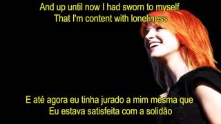 Paramore  The Only Exception LyricsLegendado [upl. by Gladis860]