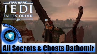 Jedi Fallen Order  All Secrets amp Chests Locations in Dathomir [upl. by Boyden]