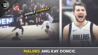 Malinis ang DOUBLE STEPBACK ni Luka Doncic  Dalawang Beses Ginawa sa isang Laro [upl. by Pelmas823]