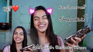 My first QampA video  Beauty Khan  vlog [upl. by Ammej]