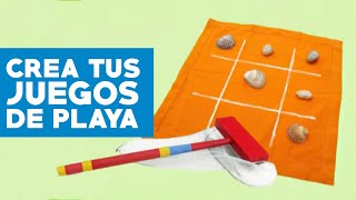 ¿Cómo hacer juegos de playa [upl. by Nedloh]