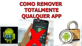 Como excluir completamente um app no Android [upl. by Adon]