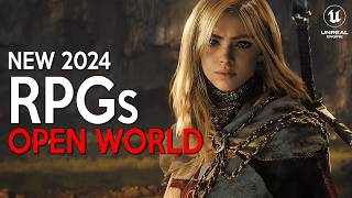 TOP 25 MOST INSANE Open World RPG Games coming out in 2024 and 2025 [upl. by Susette]