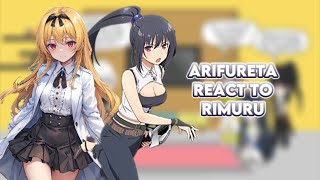 Arifureta react to Rimuru as Yue’s ancestor Gacha reaction AU ship Rimuru x Luminous [upl. by Taber884]