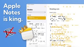 Organizing your life with Apple Notes [upl. by Nnylecyoj]