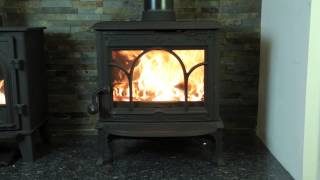 Jotul F100 75kW wood burning amp mutifuel stoves [upl. by Richarda]