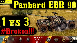 World of Tanks Panhard EBR 90 Replay  6 Kills 5K DMGPatch 161 [upl. by Ennail]