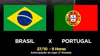 Jogo CIEJ 2024  Brasil x Portugal [upl. by Ingrim]