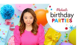 Michaels Hosts Kids Birthday Parties amp Crafting Events [upl. by Tenom]