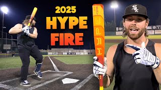 Hitting with the 2025 EASTON HYPE FIRE  USSSA Baseball Bat Review [upl. by Arrec]