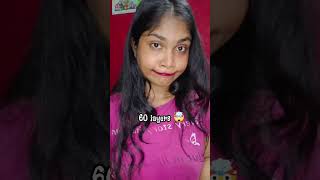 100 layers challenge🥲🚫‼️🙏100challenge makeuptutorial vairalvideo shortvideo funny shortvideo [upl. by Einahpet]