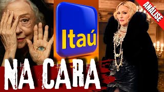 😈 NOVO COMERCIAL DO ITAÚ 2023 MADONNA quotPEDRA PRETAquot MENSAGEM ENIGMÁTICA E PENTAGRAMA 😈 Itau [upl. by Erolyat340]