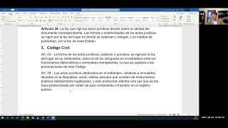 DERECHO INTERNACIONAL PRIVADO  Lección 13 Los actos jurídicos [upl. by Irrej]