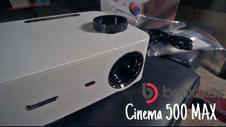 Bomaker Cinema 500 Max LED Projector [upl. by Cr]