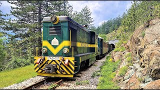 Šarganska Osmica Srbija vožnja vlakom Lipanj 2023 Train ride Šarganska Osmica Serbia 2023 [upl. by Inger]