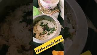 Chicken Masala Biryani  full recipe video coming soon short video youtubeshort video [upl. by As]