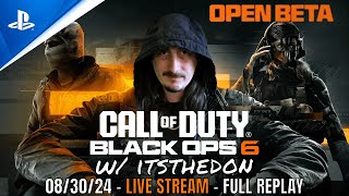 Black Ops 6 Early Access Gameplay LIVE  83024  PS5 [upl. by High]