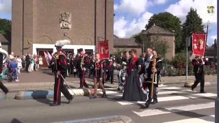 Schuttersmis en Erewijn  Zondag De Gendtse Schuttersfeesten 2014  St Sebastianus Gendt [upl. by Elylrac]