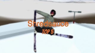 Shredsauce Top 5  My subscribers are INSANE [upl. by Niknar50]