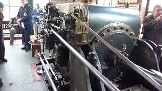 Corliss valve gear and governors on different makers of Steam Mill Engines [upl. by Yniatirb]