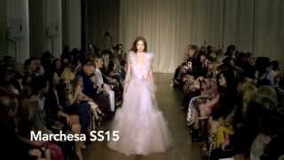 Marchesa London Fashion Week Spring Summer 2015 [upl. by Clay]