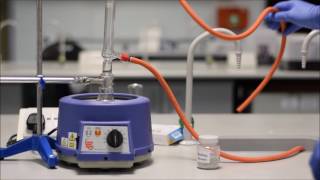 Setting up a reaction under reflux [upl. by Akemit]