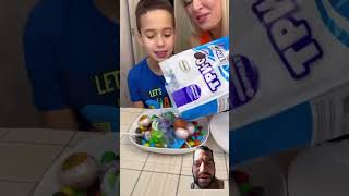 Gems biscuits lollipop funny candy challenge prank satisfyingchallenge comedyfilms comedy [upl. by Pallaton56]