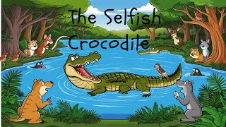 The Selfish Crocodiles Transformation  A Childrens Tale  KiddoLand [upl. by Donavon]