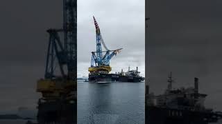 saipem 7000 loadtest accident [upl. by Harvey82]