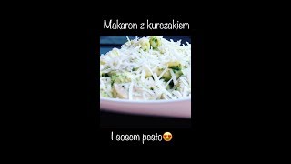 Makaron z kurczakiem i sosem pesto D [upl. by Eniortna]