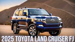 2025 Toyota Land Cruiser FJ Interior Exterior and OffRoad Impressions [upl. by Ardnauq]