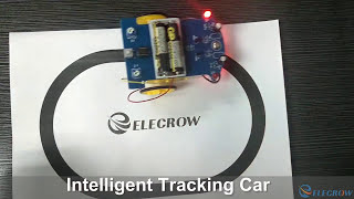 Elecrow D21 STEM Intelligent Tracking Car [upl. by Marris]