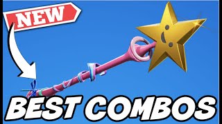 BEST COMBOS FOR STAR WAND PICKAXE  Fortnite [upl. by Dorena]