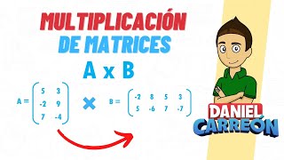 MULTIPLICACIÓN DE MATRICES Super fácil  Para principiantes [upl. by Jehanna]