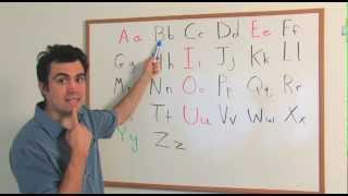 The English Alphabet ABC  Learn English Speak English [upl. by Gabbie877]