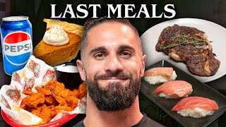 WWE’s Seth Rollins Eats His Last Meal [upl. by Fatsug110]