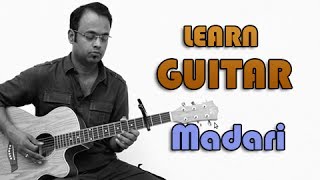 Madari Guitar Lesson  MTV Coke Studio  Vishal Dadlani Clinton Cerejo Sonu Kakkad [upl. by Scarrow]